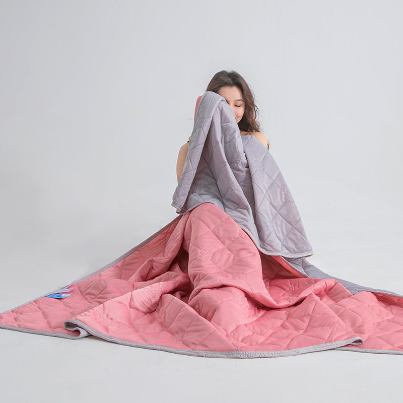 Cooling Silk Summer Quilt Lightweight