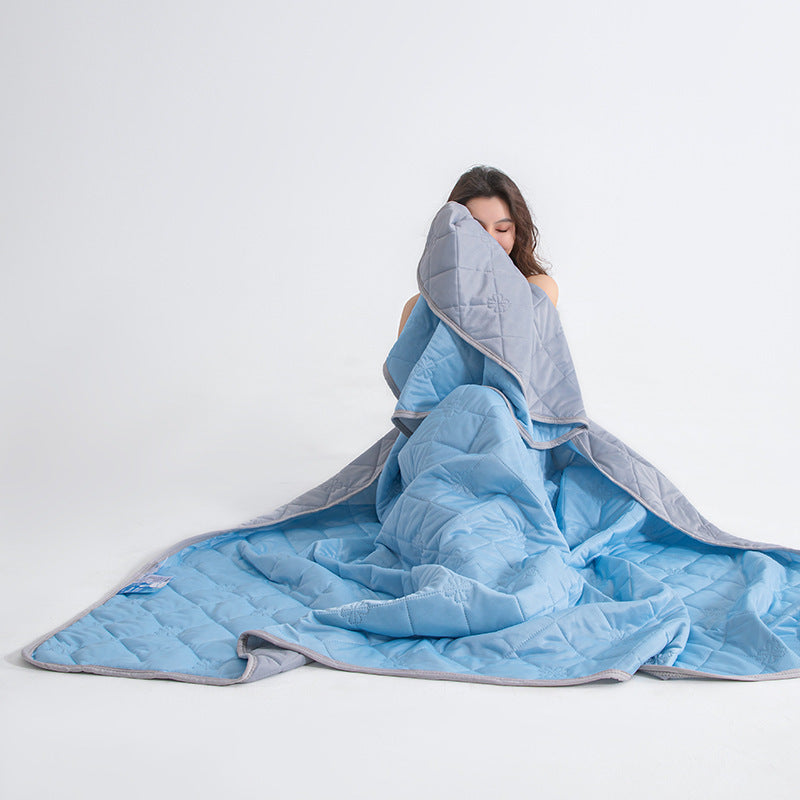 Cooling Silk Summer Quilt Lightweight