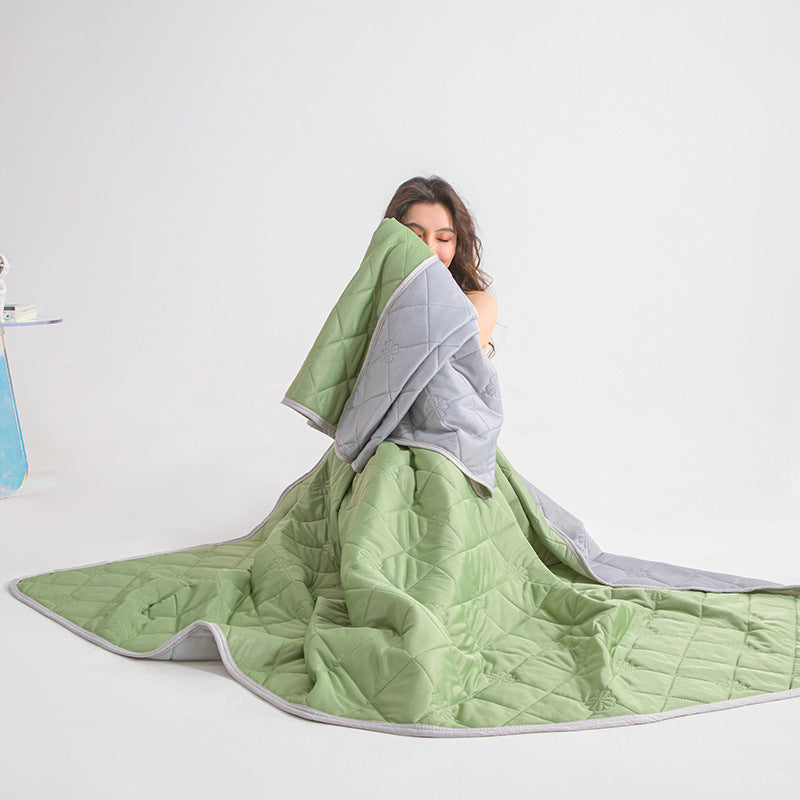 Cooling Silk Summer Quilt Lightweight