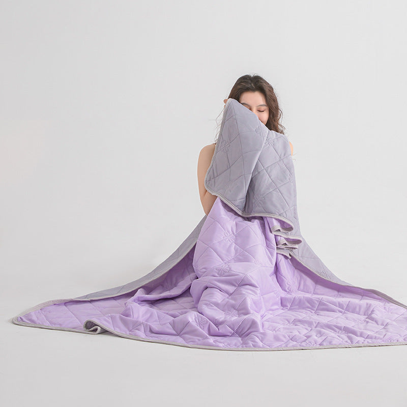 Cooling Silk Summer Quilt Lightweight