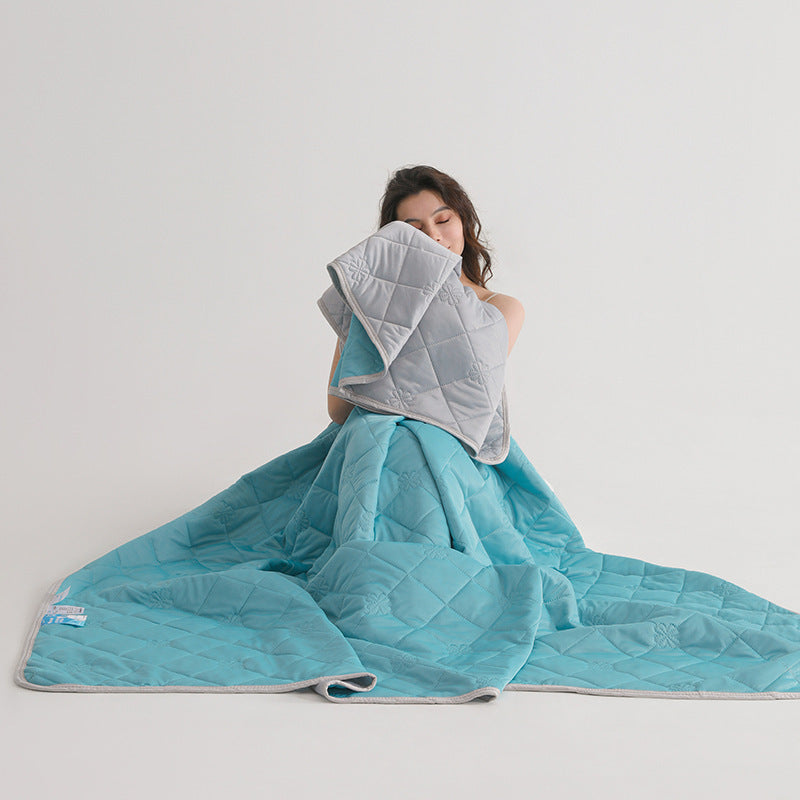 Cooling Silk Summer Quilt Lightweight